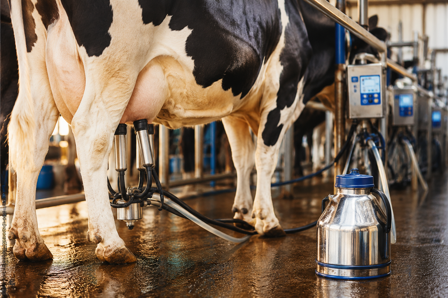 Morning Milking