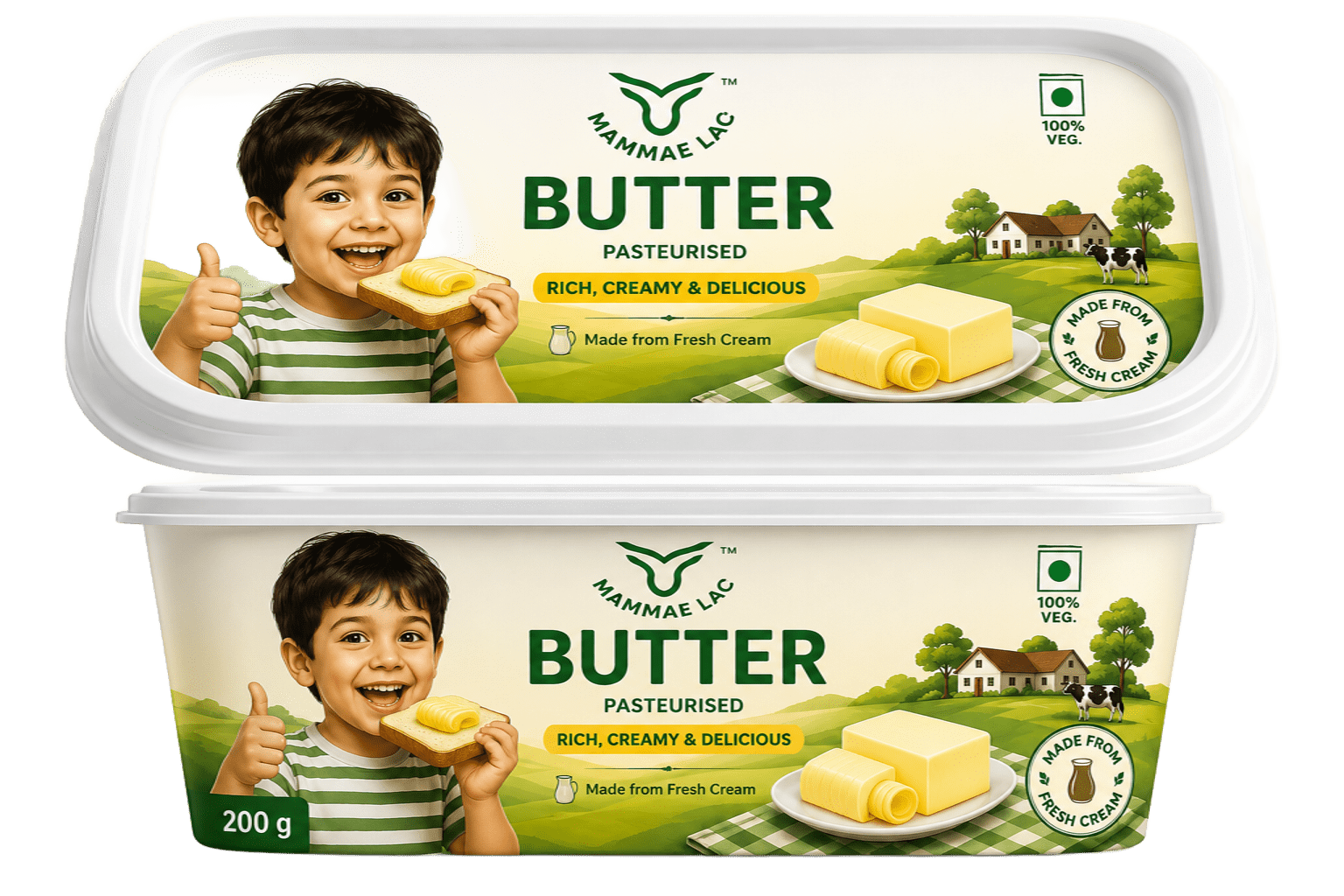 Organic Fresh Butter